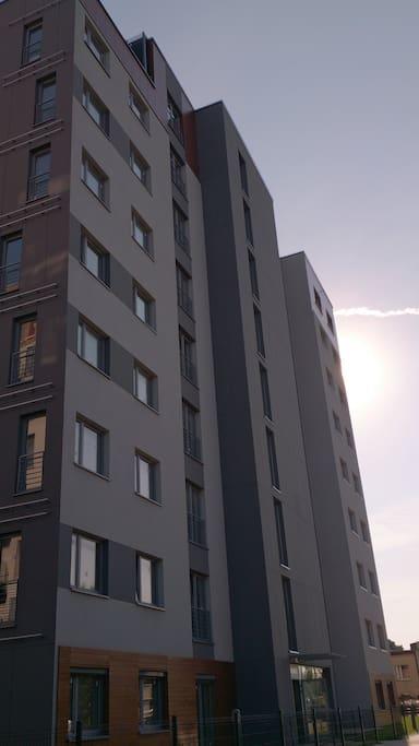 1 Bedroom Francuska Park Apartment カトヴィツェ エクステリア 写真