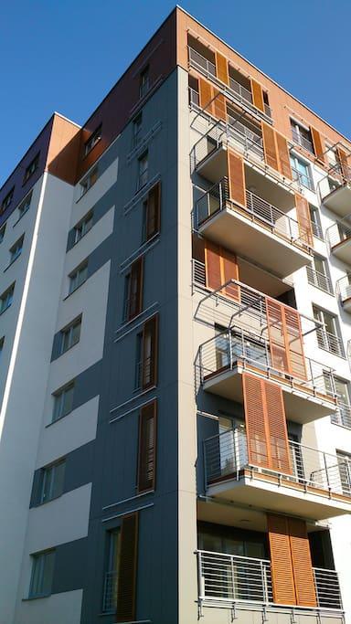 1 Bedroom Francuska Park Apartment カトヴィツェ エクステリア 写真