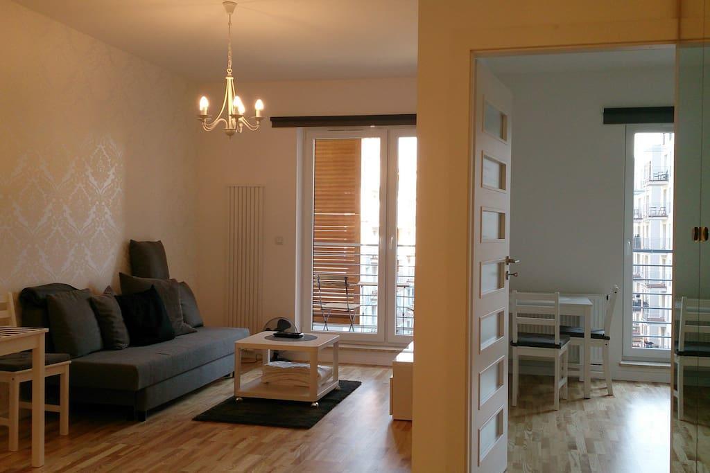 1 Bedroom Francuska Park Apartment カトヴィツェ エクステリア 写真