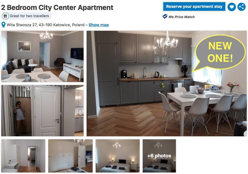 1 Bedroom Francuska Park Apartment カトヴィツェ エクステリア 写真